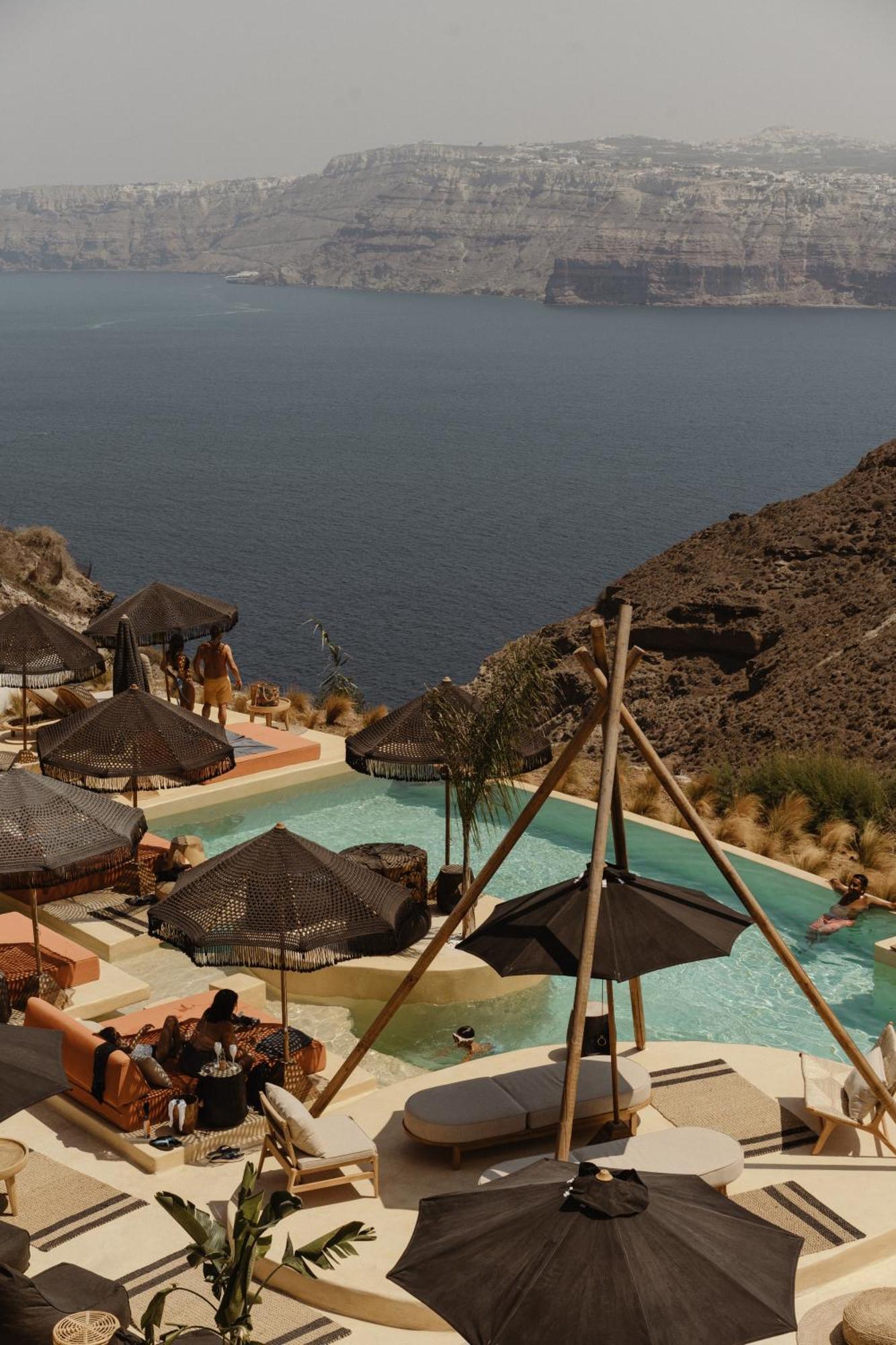 Divino Caldera Hotel Akrotírion Exterior foto