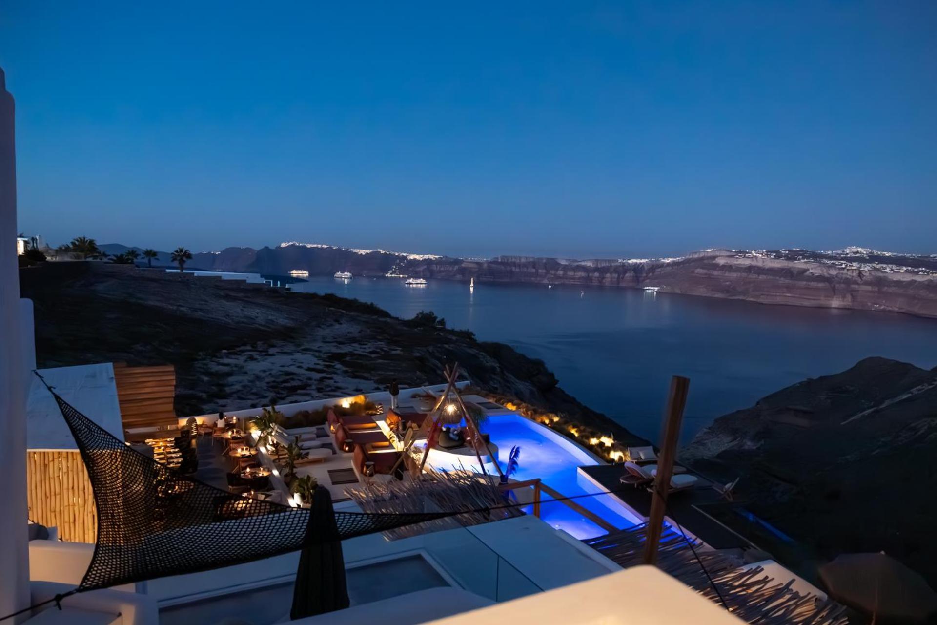 Divino Caldera Hotel Akrotírion Exterior foto